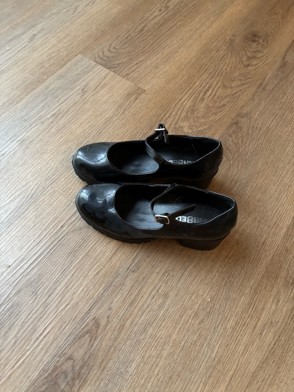 Black Patent Mary Jane Heels